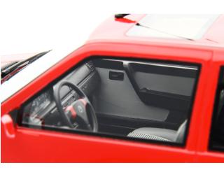 Fiat Uno Turbo i.e. 1.4 1990 ROSSO Laudoracing 1:18 Resinemodell (Türen, Motorhaube... nicht zu öffnen!)